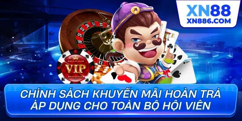 Chính sách khuyến mãi hoàn trả áp dụng cho toàn bộ hội viên